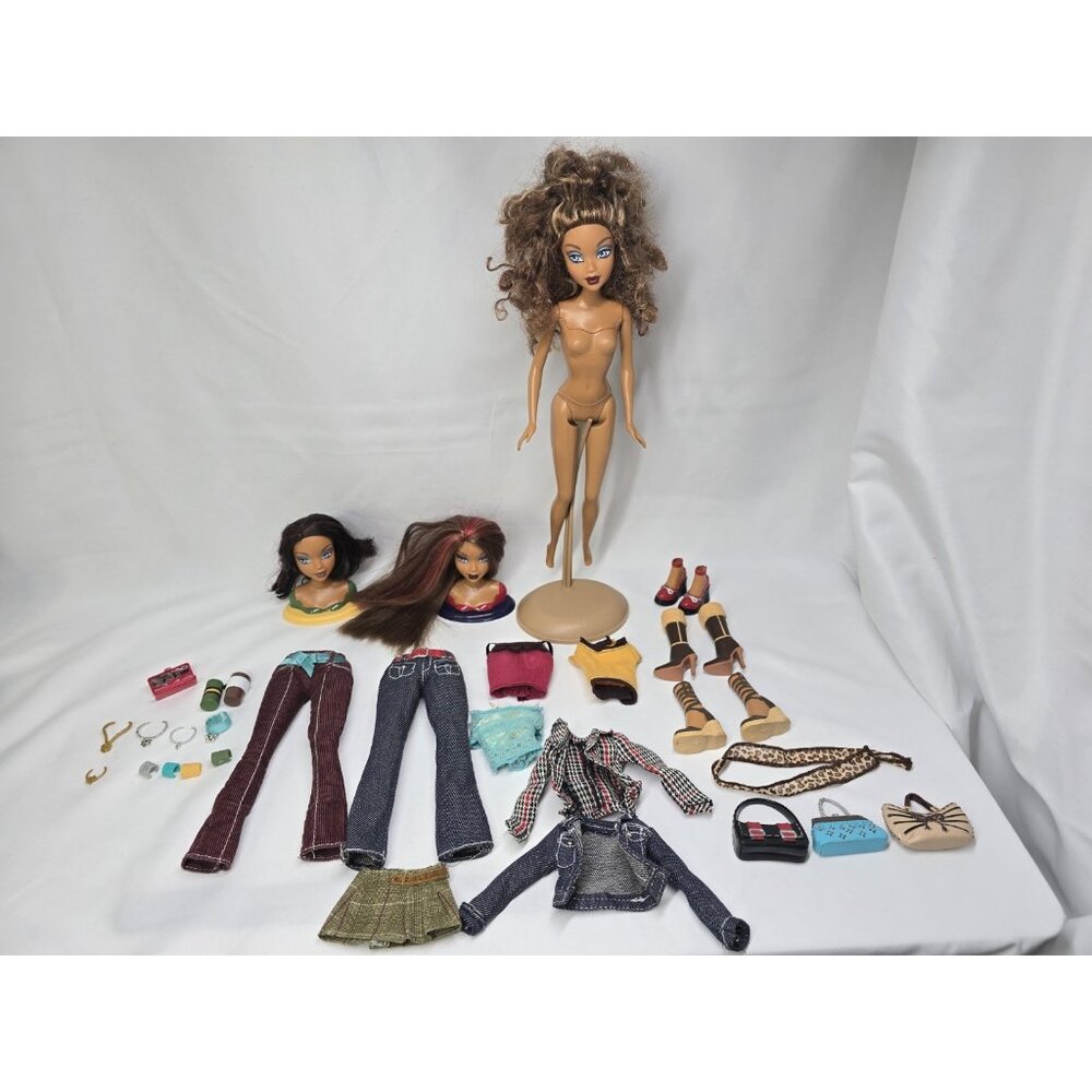 My Scene Swappin' Styles Madison With Heads And Accessories Almost Complete!